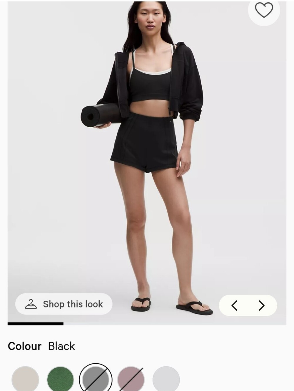 Lululemon Define Micro Short
Luon